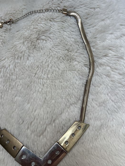Naszyjnik geometryczny metal metalowy elegancki szykowny casual 19
