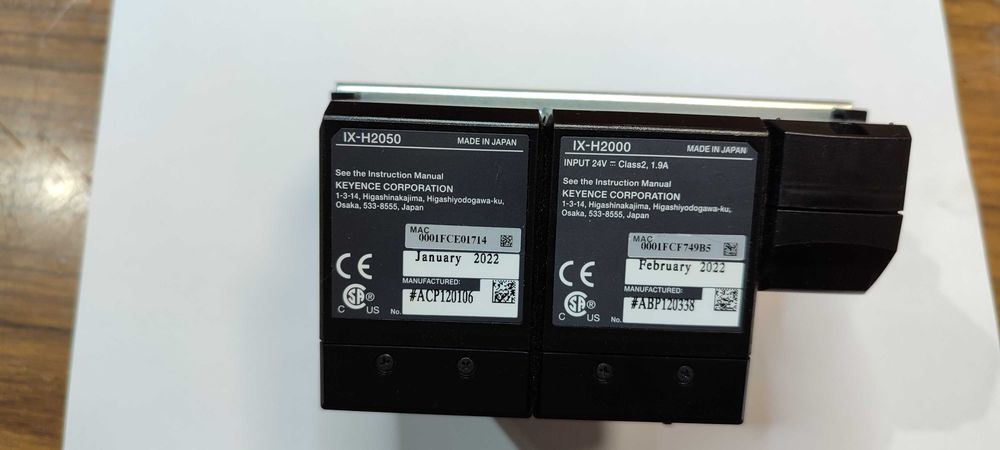 Camara e controlador Keyence IX-H2050 + IX-H2000 + IX150(x2uni)