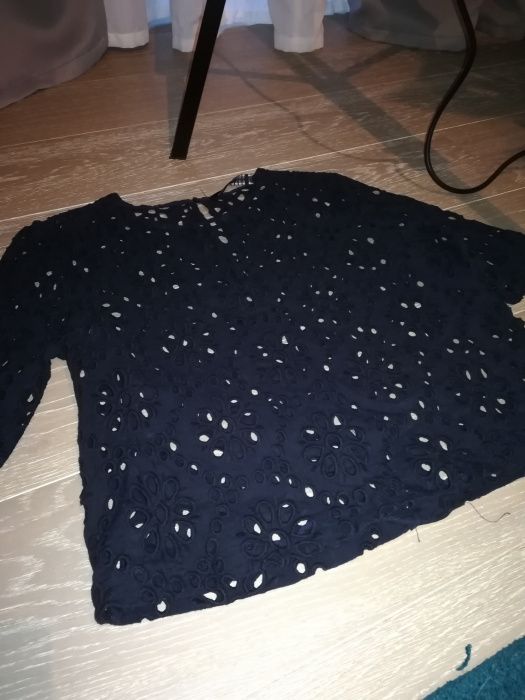 Blusa t-shirt Zara azul