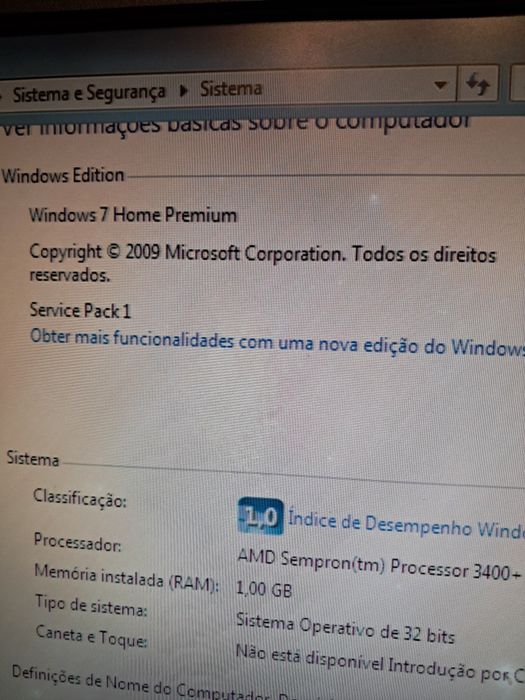Computador pc Packard Bell
