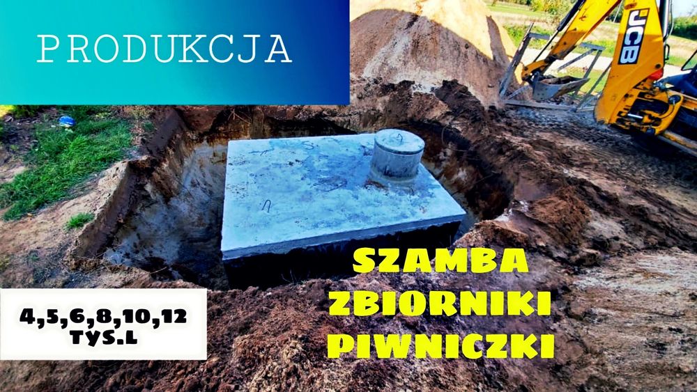 Szamba 100% szczelne super jakość szybka realizacja producent szambo