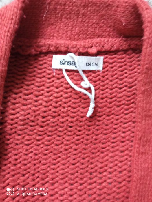 Kardigany dziewczęce Sinsay r. 134 2 sztuki