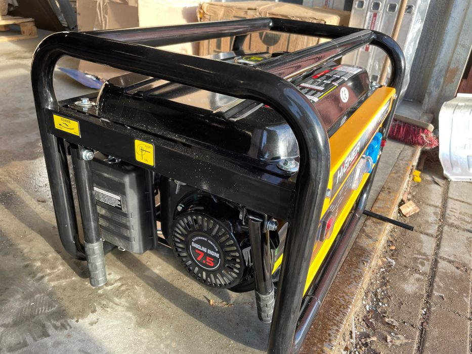 Agregat prądotwórczy spalinowy HIGHER 4200 W 7,5 KM AVR OUTLET WYPRZEDAŻ