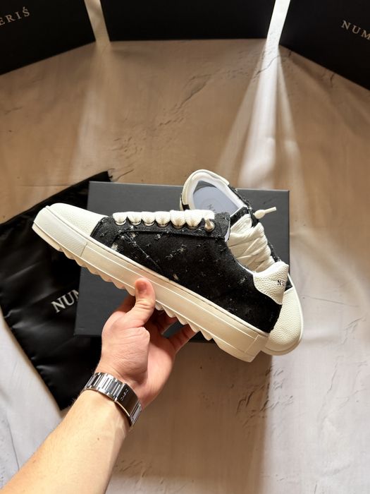 NUMERIS Atelier Acrylic Sneakers нумеріс ателі Denim/ денім чорні