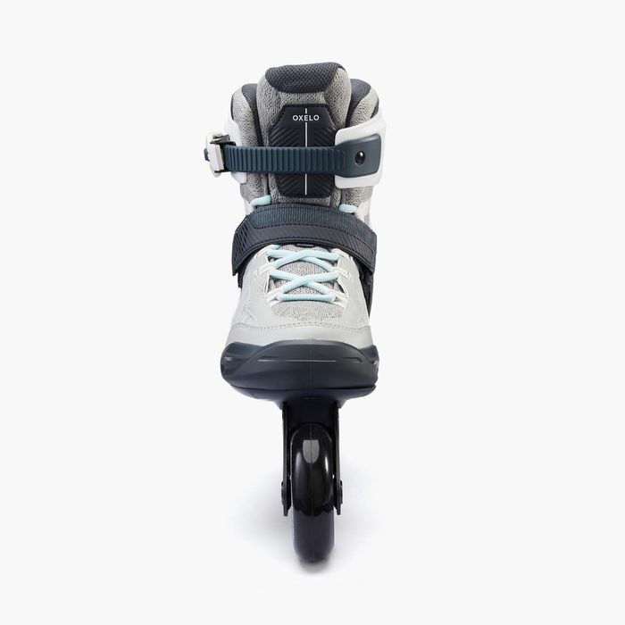 Patins em Linha Adulto FIT500 Cinzento Gelo