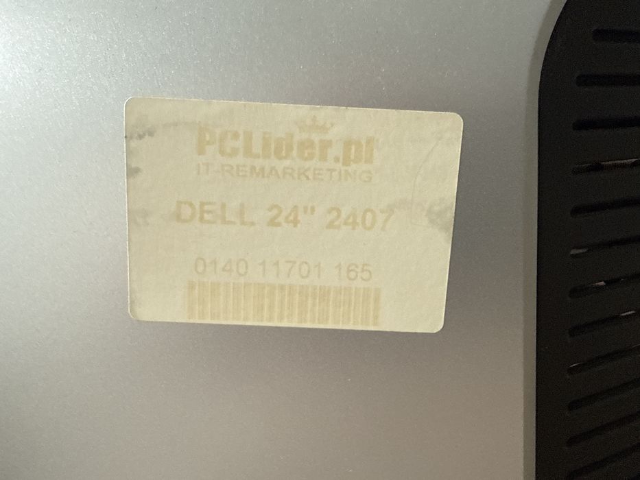 Monitor 24’ Dell 2407WFPb