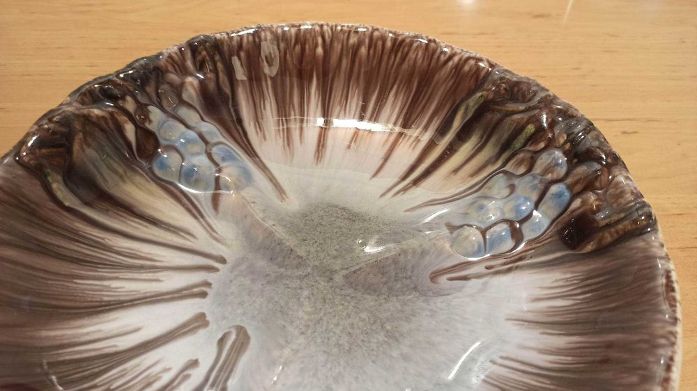 Oryginalny ceramiczny talerz, miska, 25 cm