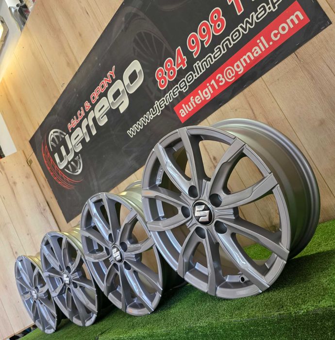 NOWE ALUFELGI SUZUKI 16x5x114,3 - Kizashi,S-cross.Swace,Sx4,Vitara