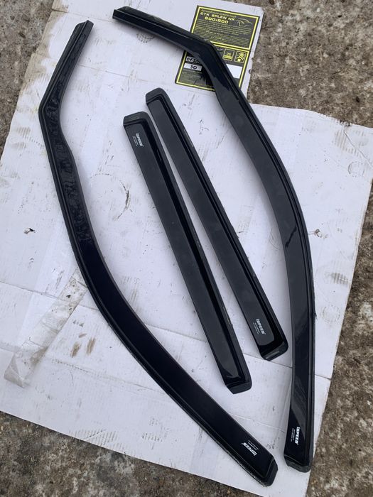 Вітрові планки BMW Е70 бокові вітровики відливи дощу