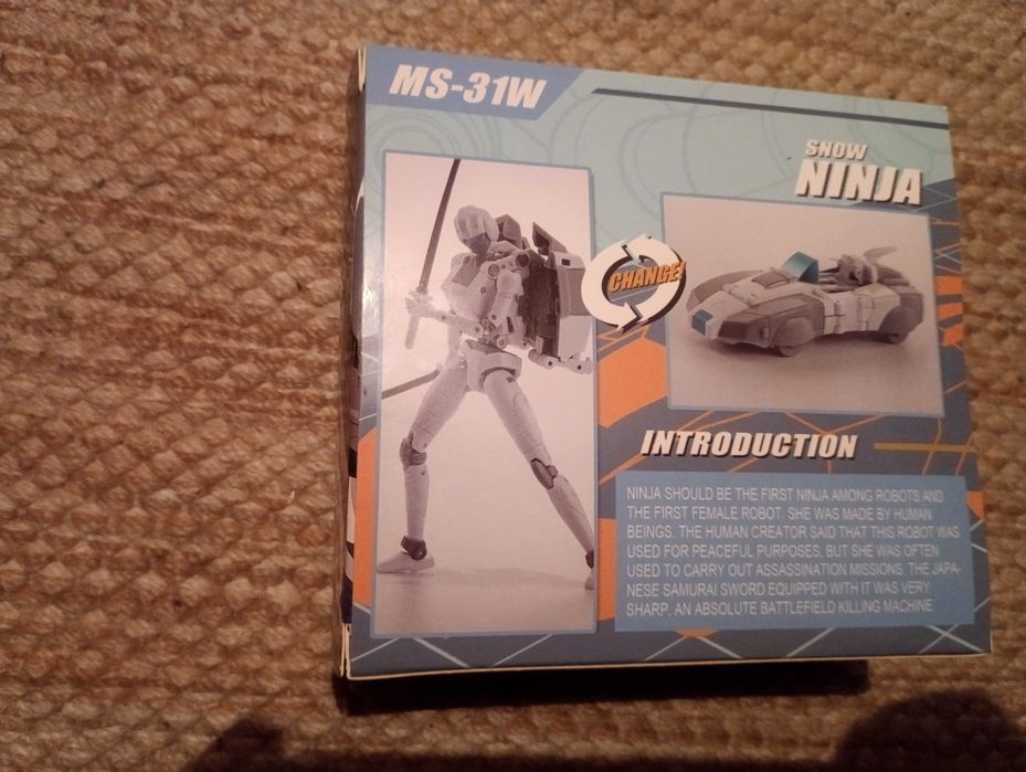 MS-31W Snow Ninja Mechanic Studio (Edição Limitada)