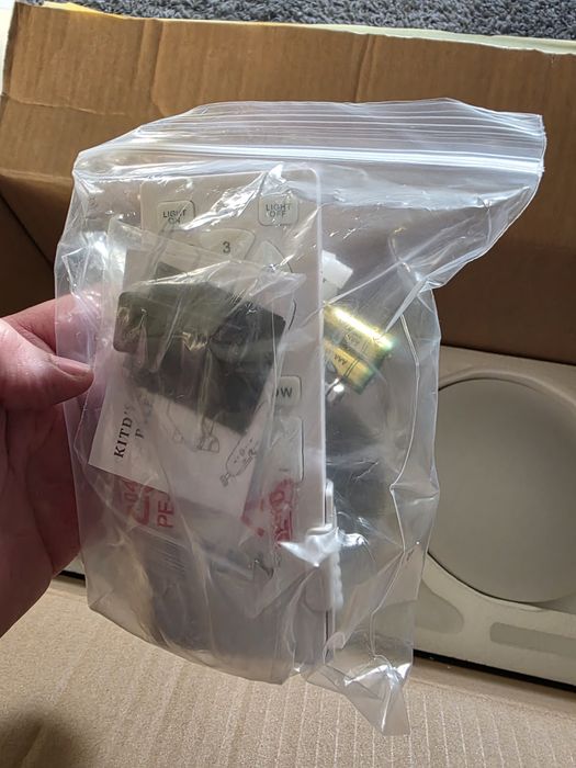 Ventoinha nova na caixa