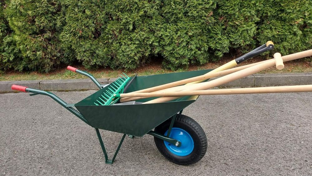 GRUBETaczki wózek gospodarczy JAPONKA wozidło taczka kolo w komplecie!