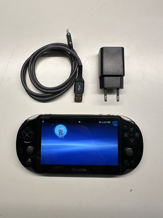 Psvita slim + carregador + Fifa 15