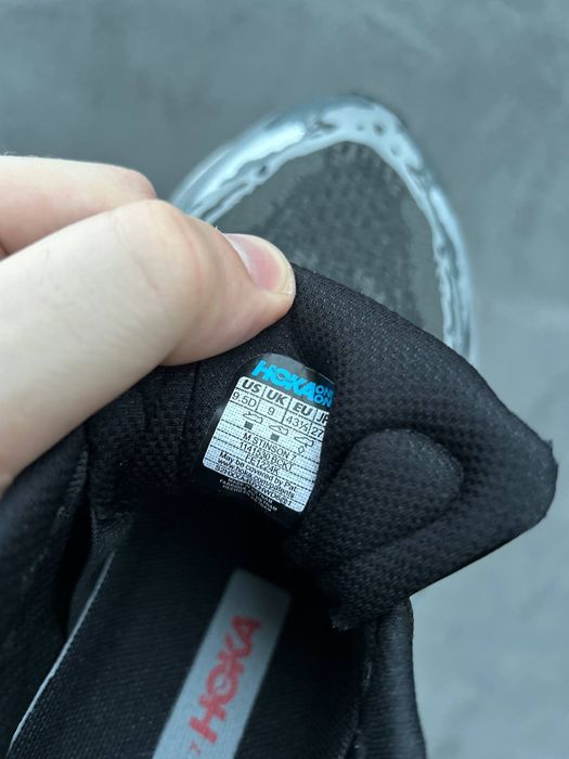 Кросівки Hoka Stinson 7 Black/Grey