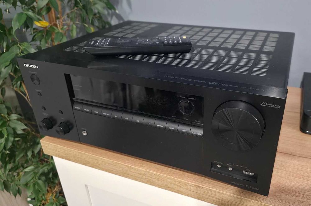 Amplituner kina domowego7.2 Onkyo TX-NR656 DolbyAtmos, WiFi, Bluetooth