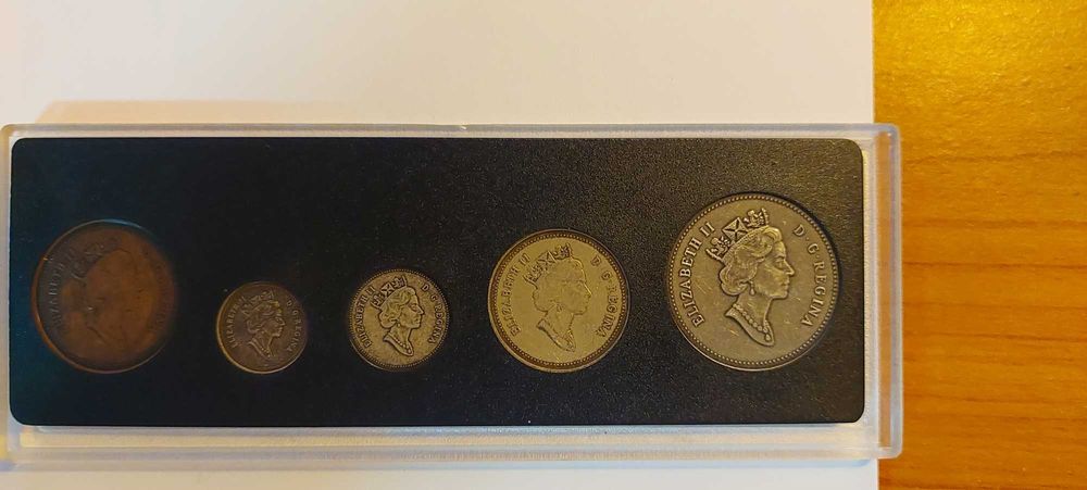 Coleção de moedas do Canadá