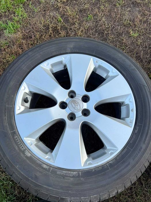 Felgi 17 5x100 Subaru Forester Impreza Legacy Outback XV ET48 Oryginalne Alufelgi
