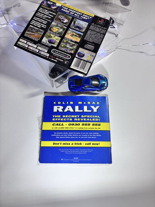Colin McRae Rally PlayStation1 ps1 psx pudełko