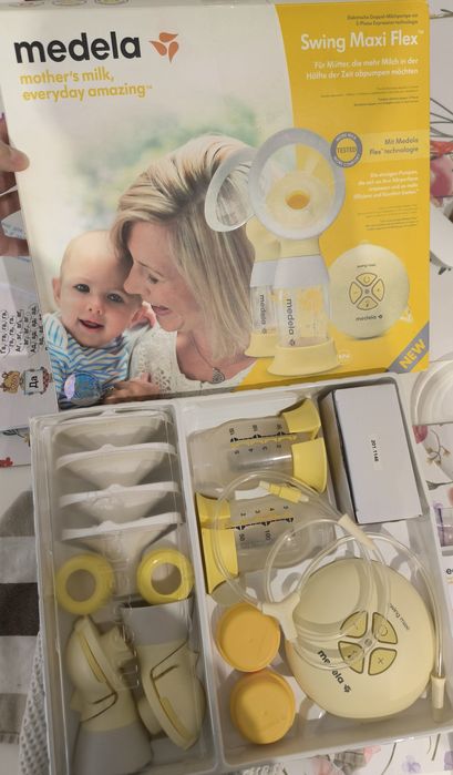 Двофазний електричний молоковідсмоктувач Medela Swing Maxi Flex