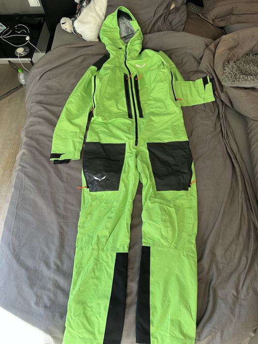Salewa kombinezon powder suit narty żagle M Illuminati Pale Frog