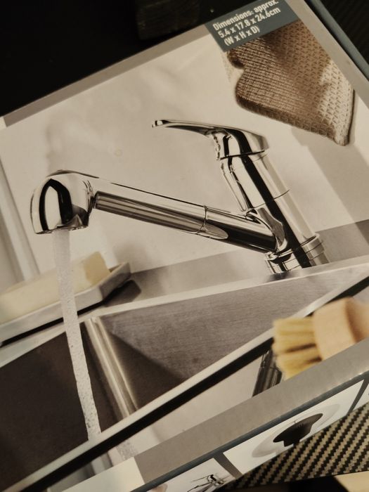 Bateria wylewka z wężem