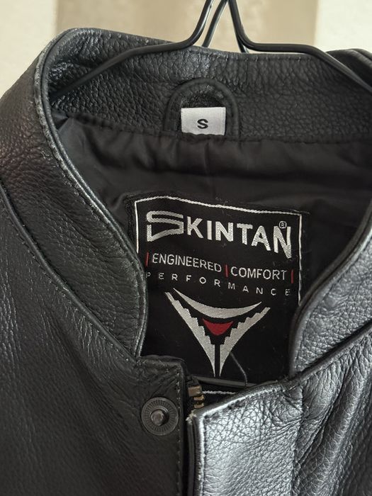 Шкіряний жилет Skintan