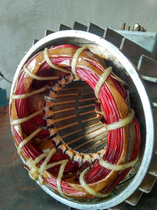 Перемотка, ремонт електродвигунів