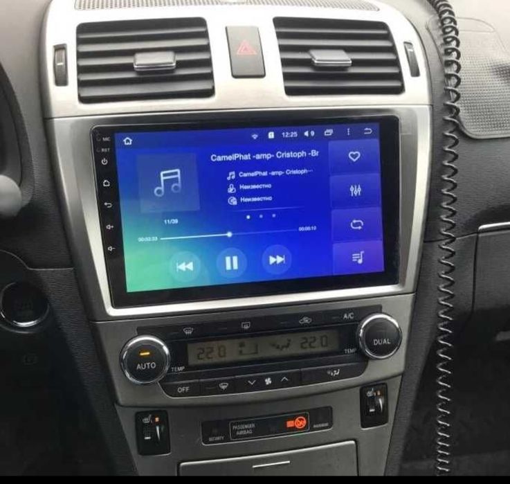Toyota Avensis T27 + Carplay e Android Auto+ GPS + 4 GB RAM+ 64 GB ROM