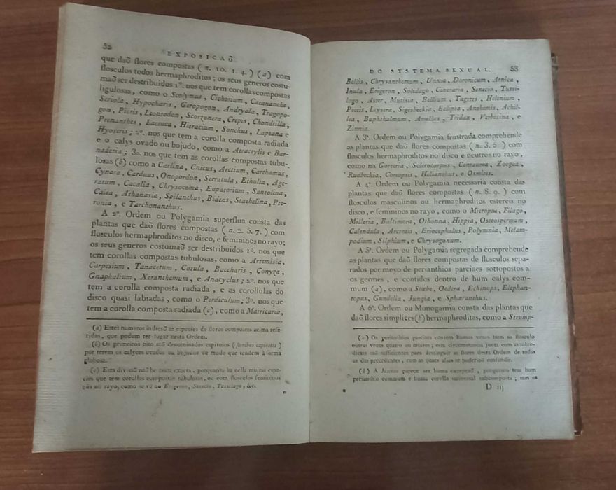 Compêndio de Botânica, 2º Tomo de dois, por Felix Avellar Brotero (1788)