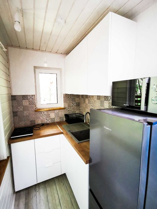 Promocja Mazury dom Bania jacuzzi nad jeziorem kajak sup jedna DOBA