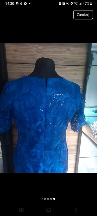 Ekegancka suknia dla pani wesele