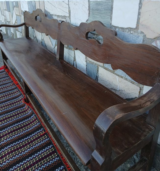 Banco antigo 2,25m por 46cms largura anos 60