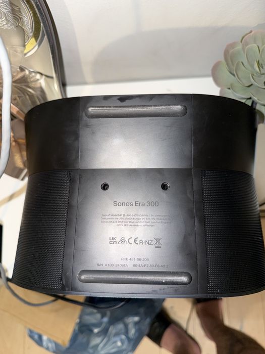 Głośnik Sonos Era 300 czarny WiFi Bluetooth Atmos