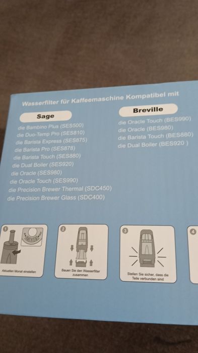 Filtry do wody do ekspresów