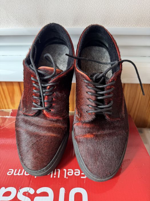 Жіночі кеди хутро поні