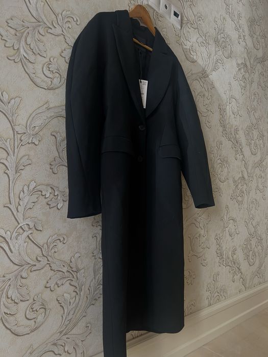 Женское приталенное пальто Zara,жіноче пальто Зара,елегантне пальто,M