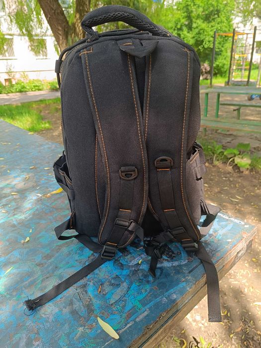 Якісний  брезентовий рюкзак Gold Be / GoldBe  Великий 40 L