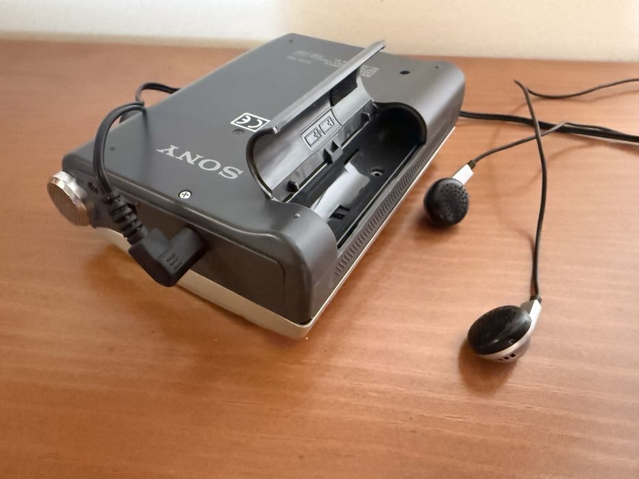 Leitor gravador cassetes Sony