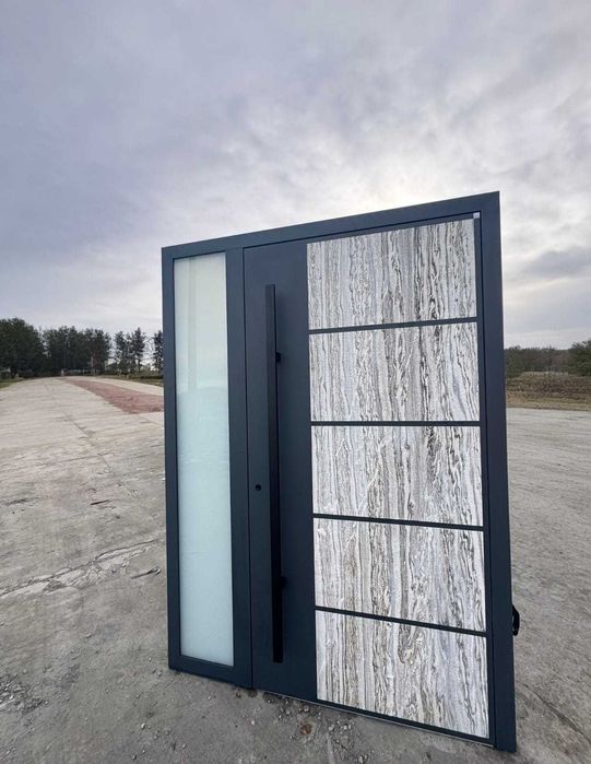 Drzwi aluminiowe zewnętrzne