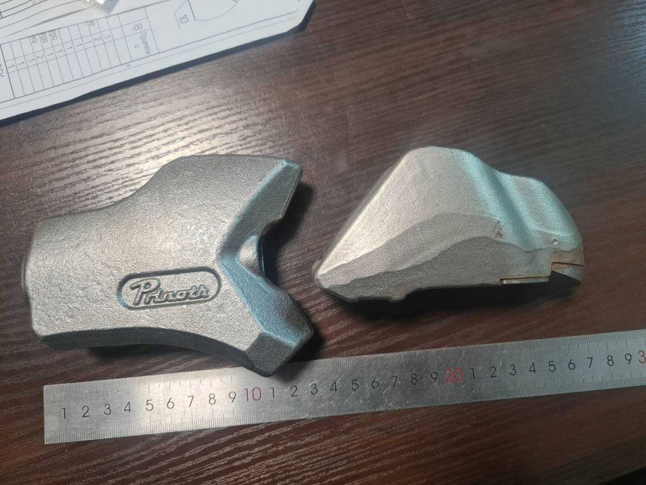 різець Prinoth з різцетримачами комплект 40шт. для мульчерів
