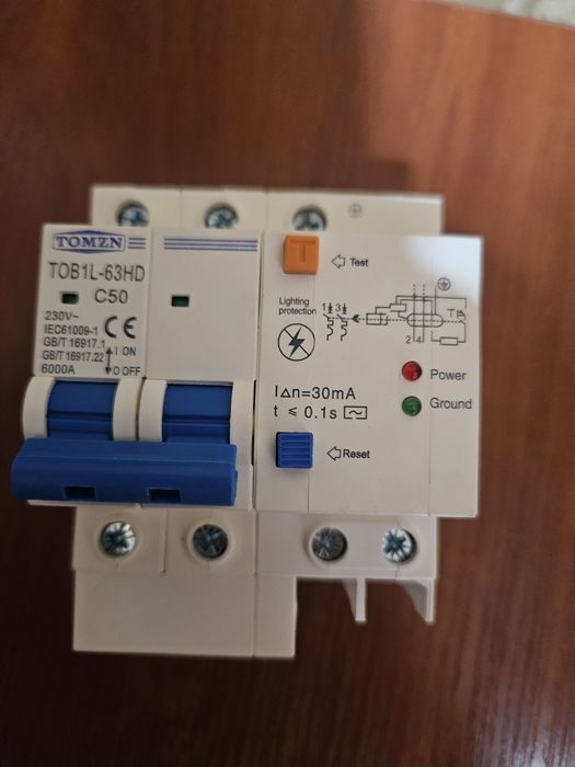 Автоматический выключатель дифференциального тока (АВДТ)