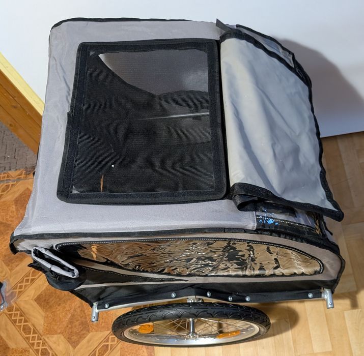 Karlie Przyczepka Rowerowa Dla Psa Paris De Luxe 148X90X88Cm Do 50Kg