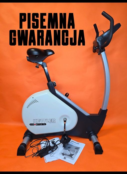 Mocny Rowerek Kettler FX1 Cichy Elektro-Magnetyczny Treningowy program