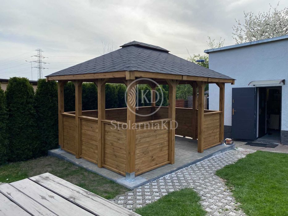 Altana ogrodowa 3x4 altanka drewniana rod producent różne wymiary