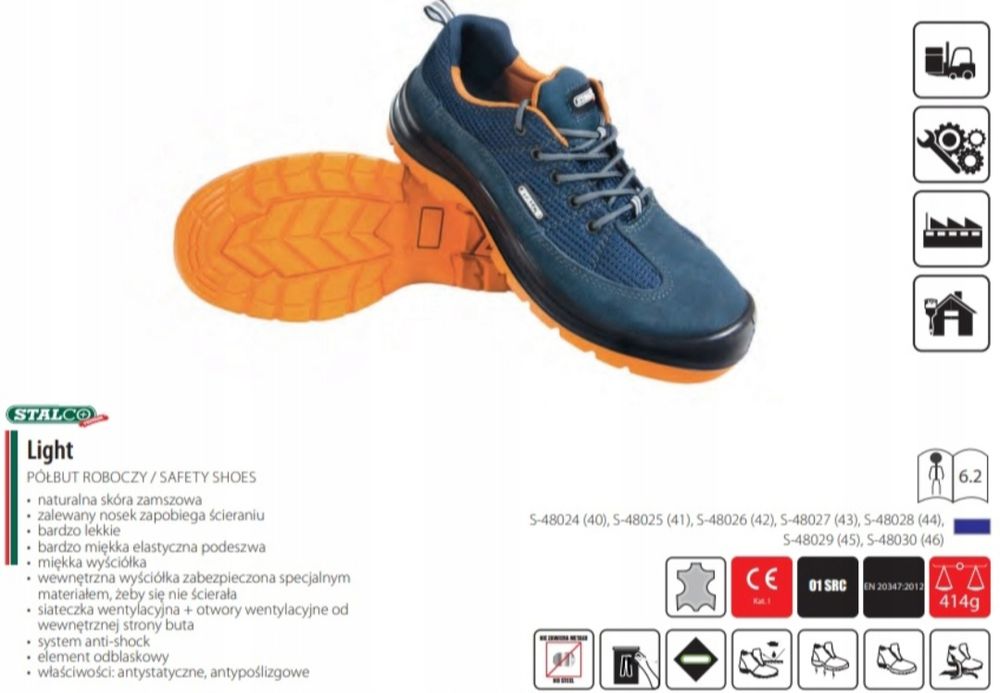 Buty robocze STALKO 46
