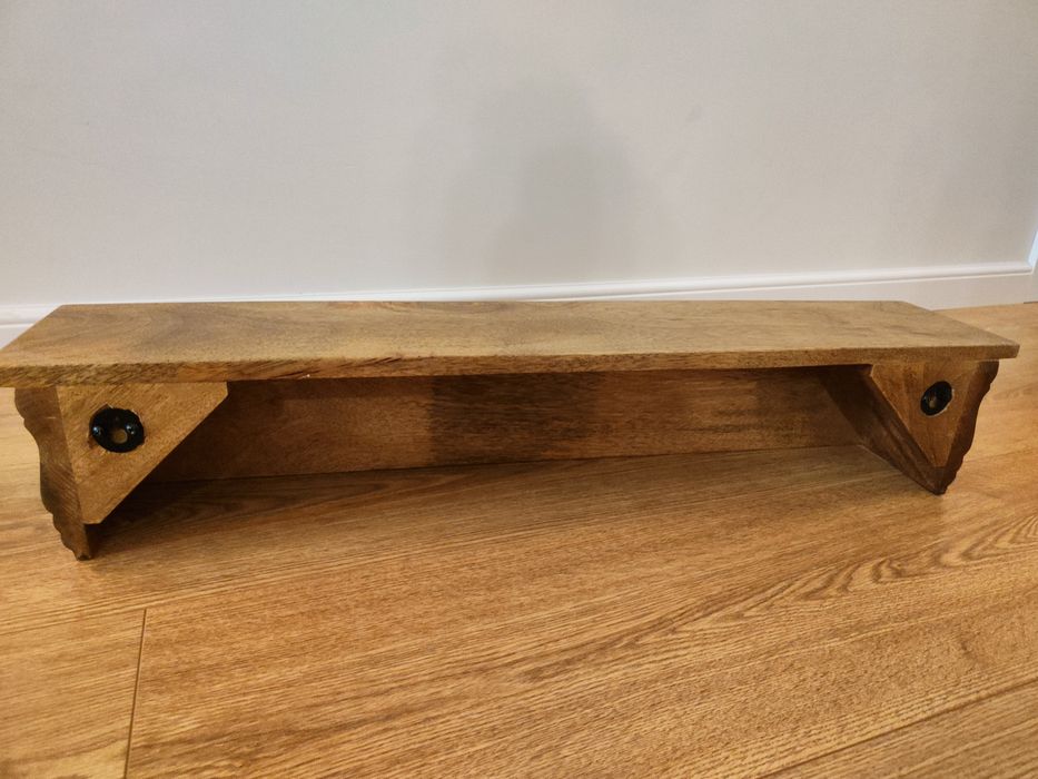 Półka lite drewno Mango 80 cm
