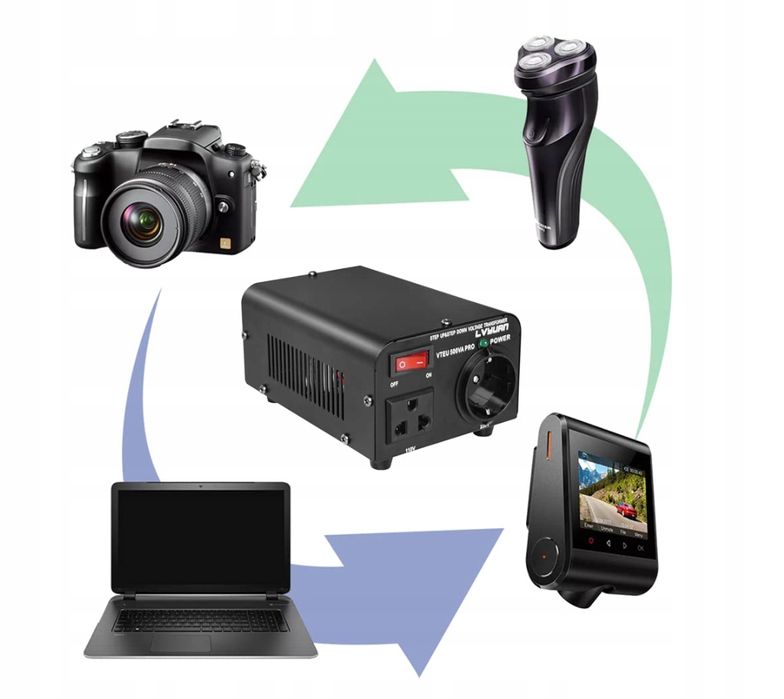 Transformator Napięcia 500 V, 230 V 500 W Uszkodzony