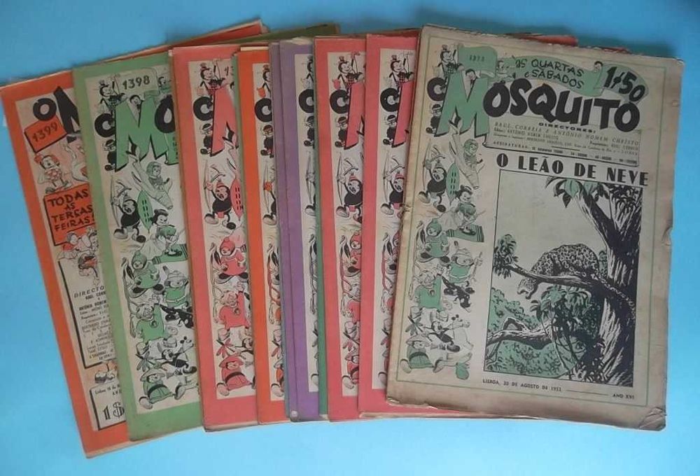 O Mosquito - Grande lote de revistas BD