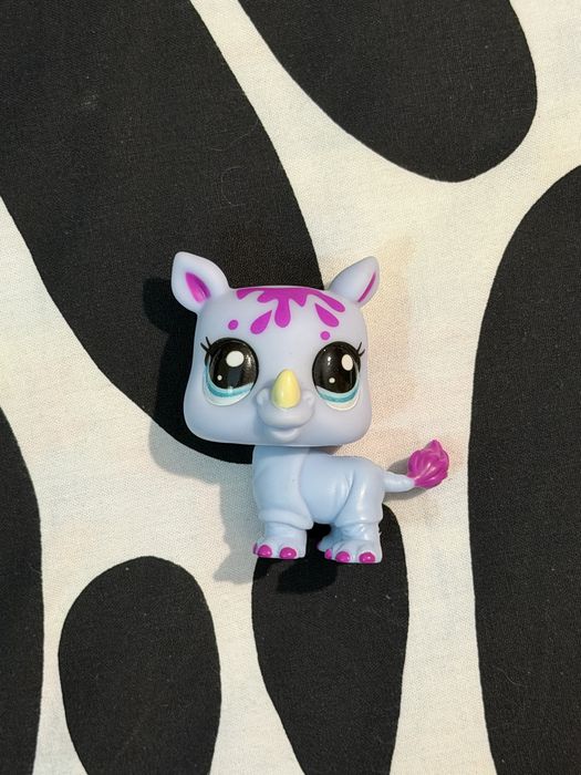Littlest Pet Shop LPS #141 - Rinoceronte G7