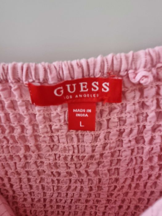 Vestido de risca c/ Novo GUESS